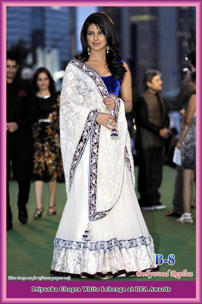 White Lehenga Cholis: Buy Latest Indian Designer White Lehenga Cholis Online  - Utsav Fashion