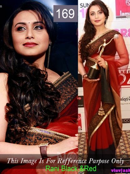 Gorgeous Rani Mukherjee in Red Saree-0